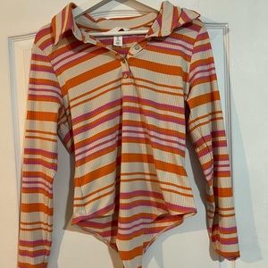 H&M Striped Bodysuit